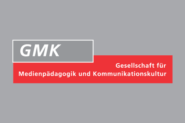 Logo der GMK - Gesellschaft für Medienpädagogik und Kommunikationskultur.